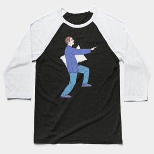 Sleepwalking - Pajama Walking Baseball T-Shirt